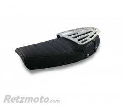 Selle adaptable Yamaha SR 400 noire avec RACK 