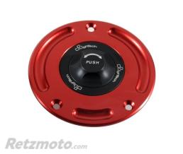 BIHR Bouchon de r�servoir LIGHTECH 1/4 tour noir/rouge Honda CBR1000RR