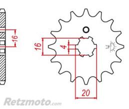 ESJOT Pignon TT Esjot Lightweight