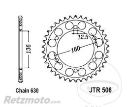 JT SPROCKETS Couronne 40 Dents Pas 630
