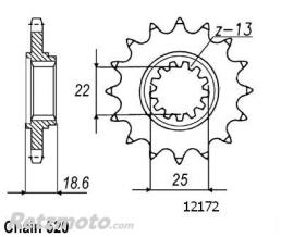 ESJOT Pignon Esjot