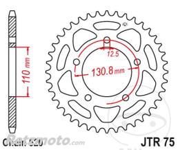 JT SPROCKETS Couronne 43 Dents Pas 520