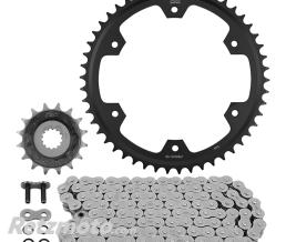 DID Kit chaine - Triumph 850/900 tiger 850 sport 2021>, tiger 900 gt, rally, gt pro, rally pro 2020> 525 16x50 (diam couronne 167/190/8.5)