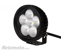 Projecteur Led Rond 18W/1200 Lumen noir Homologu� CE