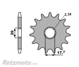 Kit cha�ne Yamaha TDR125 DID 428HD 16x53 standard (couronne standard)