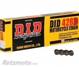 Cha�ne de transmission D.I.D 428 D noir/noir 130 maillons