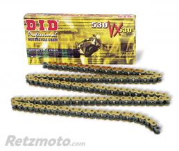 Cha�ne de transmission D.I.D 530 VX or/noir 122 maillons