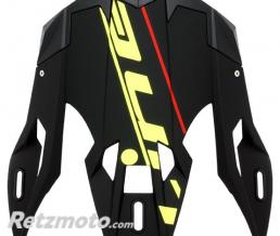 S-LINE Casquette S820 Noir Mat Jaune