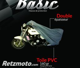 BRAZOLINE Housse moto BASIC - TAILLE L