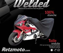 BRAZOLINE Housse moto WELDED - TAILLE S