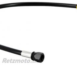 GOODRIDGE Durite aviation 1000mm-Raccords Pr� Sertis Gaine Noire Raccords Noirs