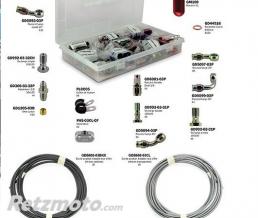 Coffret fabrication durite aviation Goodridge kit Complet banjos + 20m durite