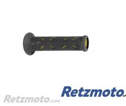 PROGRIP Poign�es Progrip 717 - Route-� 22/25 mm. Long. : 122 mm. Noir/jaune