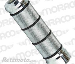 PROGRIP Poign�es Progrip 864 - Custom - Double densit�-� 24/28 mm. Long. : 140 mm. Aluminium