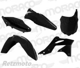 RTECH Kit plastique Kawasaki 5 pi�ces Noir