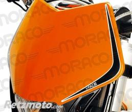RTECH Plaque phare V face Noir