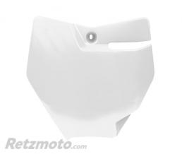 Plaque num�ro frontale RACETECH blanc KTM SX85