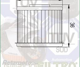 Filtre huile HONDA NC 700 boite DCT (15412-MGS-D21) Hiflofiltro HF117
