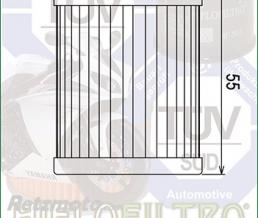 Filtre huile Hiflofiltro HF132 Suzuki DR125/RV125 Van/Yamaha YP400