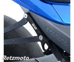 Platines pour sangles R&G RACING noir Suzuki GSX-R1000