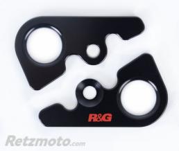 Platines pour sangles R&G RACING noir MV Agusta F4RC