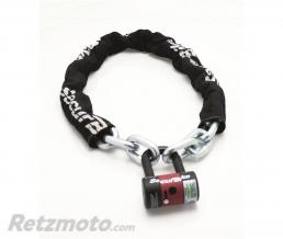 Antivol � chaine SECURBIKE 14mm - 1.20m homologu� SRA/FFMC