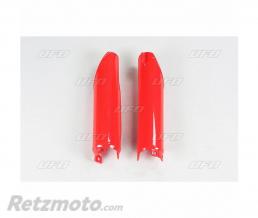 Protections de fourche UFO rouge Honda