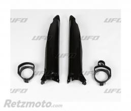 Protections de fourche UFO noir Kawasaki KX