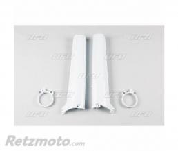 Protections de fourche UFO blanc Suzuki RM125/250