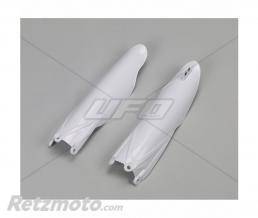 Protections de fourche UFO blanc Yamaha YZ250F/450F