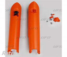 Protections de fourche UFO orange KTM