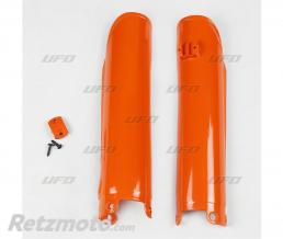 Protections de fourche UFO orange KTM