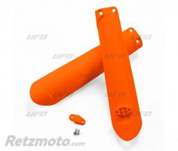 Protections de fourche UFO orange KTM