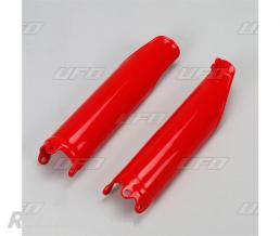 Protections de fourche UFO rouge Honda CRF450R/RX