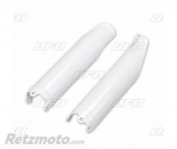 Protections de fourche UFO blanc Honda CRF250/450R/450RX
