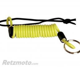 C�ble de rappel Vector jaune fluo pour bloque disque/antivol
