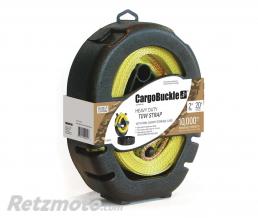 Sangles de remorquage CARGO BUCKLE avec syst�me de rangement