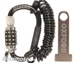 Antivol casque OXFORD Lidlock noir