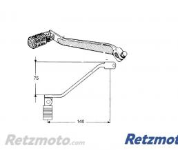 Selecteur vitesse Honda NX650/XL600R/Yamaha XT600