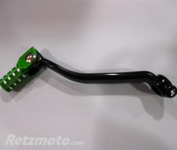 S�lecteur de vitesse BIHR aluminium forg� noir embout vert Kawasaki KX250F