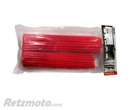 Couvre Rayon BIHR rouge pour roue AV 21' et AR 18-19'