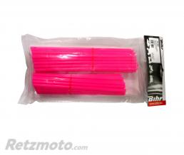 Couvre Rayon BIHR rose pour roue AV 21' et AR 18-19'