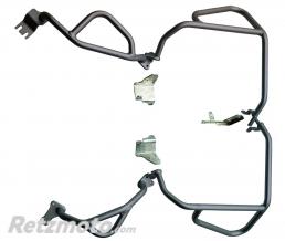 Barrres de protection BIHR alu noir Triumph Tiger 800