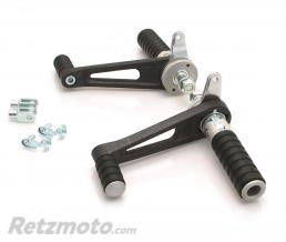 Commandes universelles Bihr repose-pied repliable caoutchouc �12mm finition noir