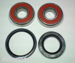KIT ROULEMENTS DE ROUE AVANT + JOINTS SPYS POUR NTV650 '01-'05