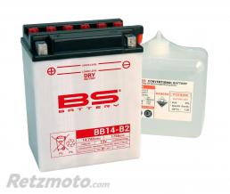 Batterie BS BATTERY BB14-B2 conventionnelle livr�e avec pack acide