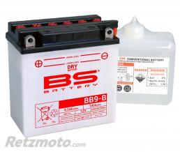 Batterie BS BATTERY BB9-B conventionnelle livr�e avec pack acide