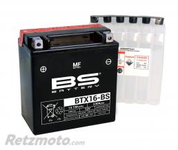 Batterie BS BATTERY BTX16-BS sans entretien livr�e avec pack acide