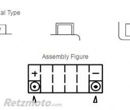 Batterie YUASA YT12A-BS sans entretien livr�e avec pack acide