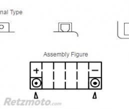 Batterie YUASA YTX12-BS sans entretien livr�e avec pack acide